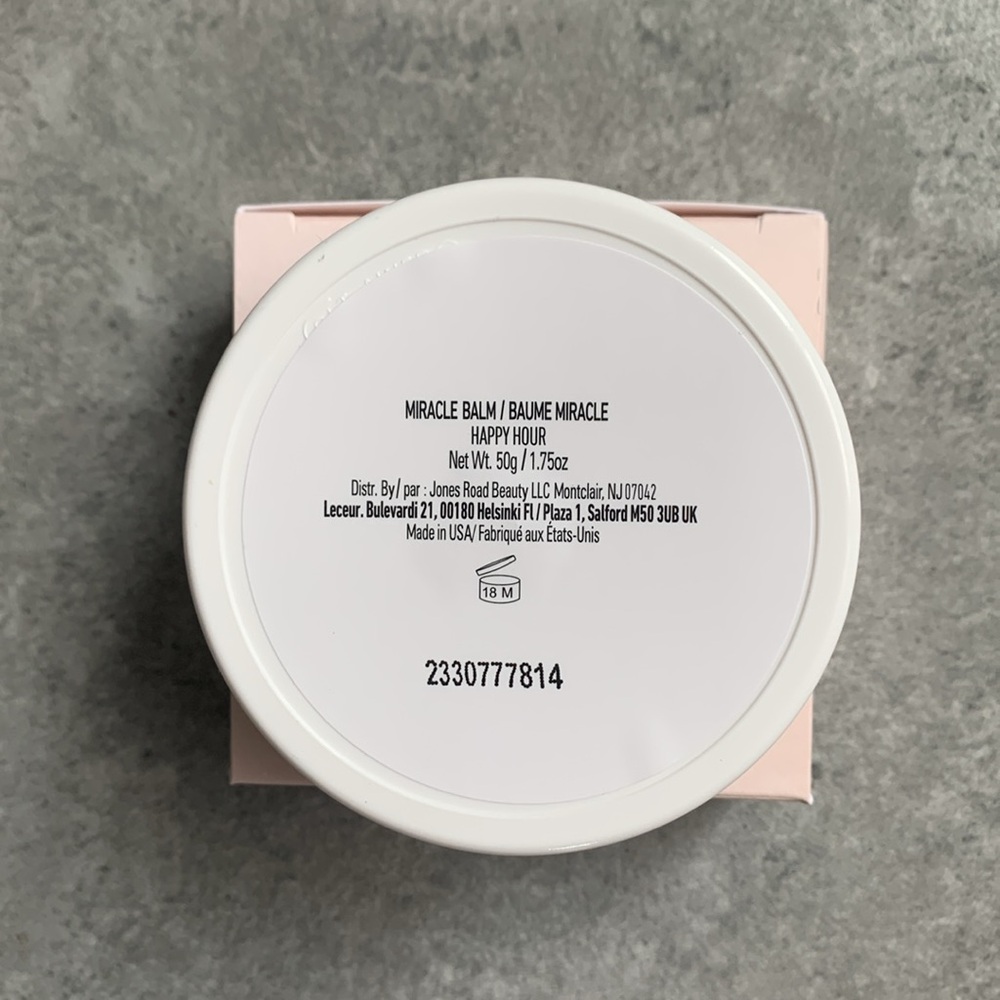 Jones road Miracle Balm Happy Hour -1.75oz - Picture 3 of 3